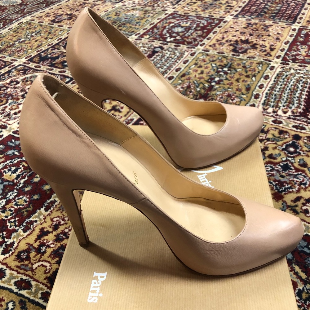 Christian Louboutin Rolando 120mm in nude